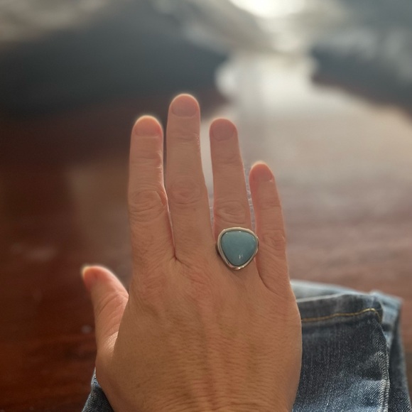 Jbloom Madelyn ring Blue size 7 - Picture 3 of 3